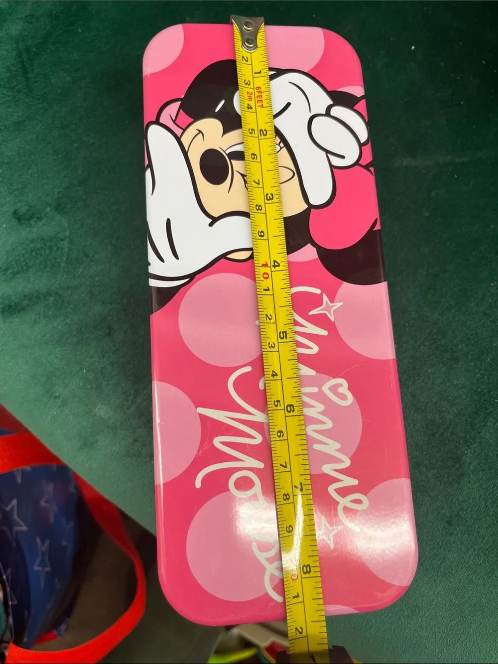 Disney Minnie Mouse Pink Polka Dot Pencil Case